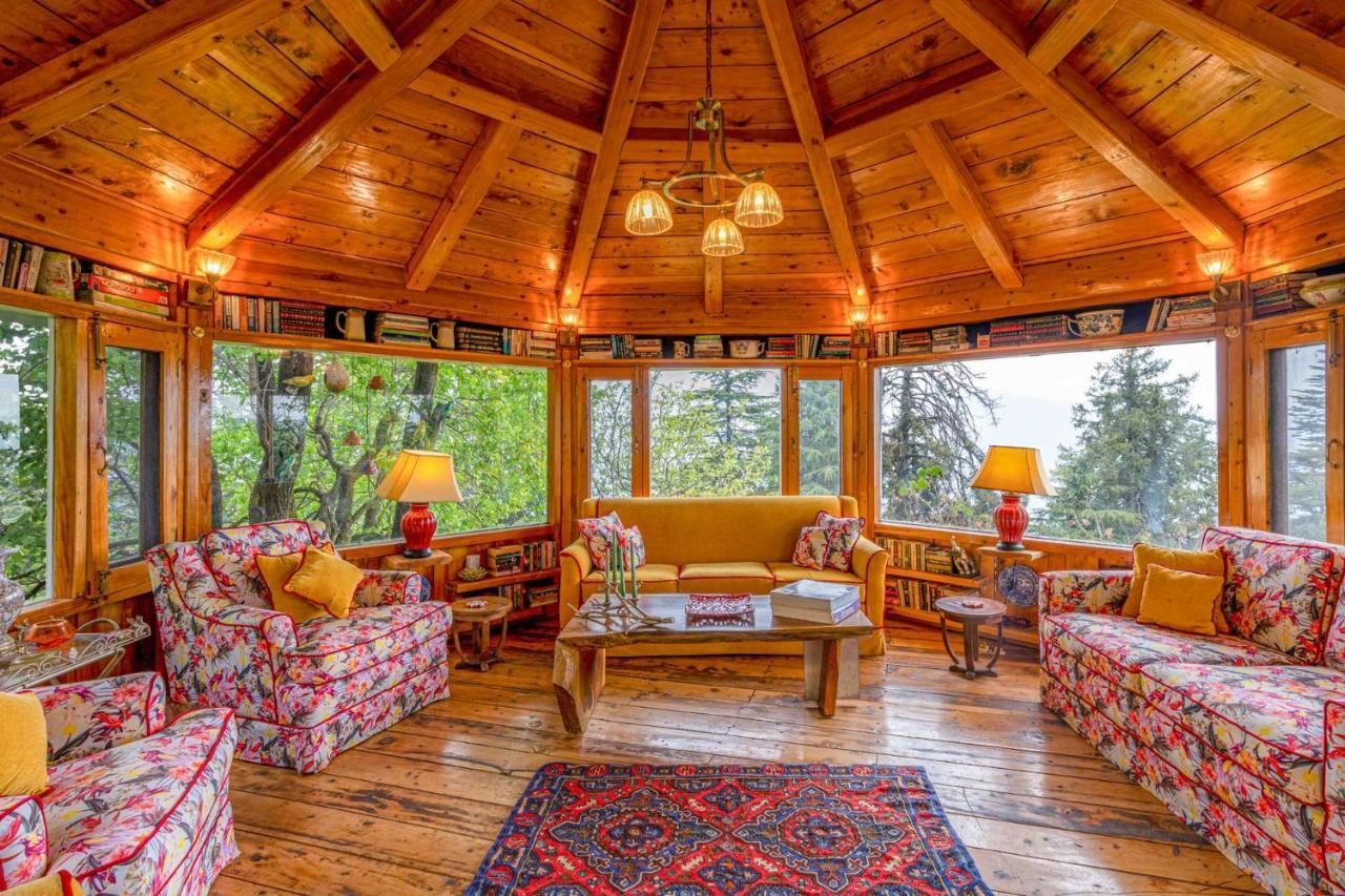 Stayvista At Violet Hill With Bonfire, Gazebo & Hill View Shimla Luaran gambar